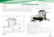 TRASPORTATORI PNEUMATICI CENTRALIZED SYSTEMS BATTERY INDUSTRIAL VACUUM CLEANER … · 2018-10-08 · Vacuum cleaner complying with the requirements of the Machinery Directive 2006/42/CE