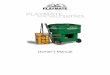 PORTABLE 1.2012 Rev H - Microsoft€¦ · The PLAYMATE PORTABLE SERIES comes in 2 exciting models: THE PLAYMATE HALF VOLLEY The PLAYMATE HALF VOLLEY is an upgradeable model with a