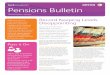 Pensions Bulletin - Xerox · Pensions Bulletin Much of the Pension Regulator’s work in ensuring those connected with workplace pension schemes properly perform their duties is conducted