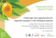Challenges and opportunities for imported mangoes in the ...apmangonet.org/wp-content/uploads/2019/03/1.1_MM... · quality, appearance and taste of imported mango is good. income