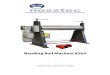 Bending Roll Machine 8264 · This operation can not be performed with a 8264 bending roll machine. Bending This machine shall be used for bending sheets to a round shape. Also cylinders