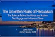 1.9.19.Unwritten Rules of Persuasion · Introductions Jamie Turner is an author, speaker, and the CEO of the 60 Second Marketer, a marketing website read by hundreds of thousands