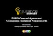 EU/US Covered Agreement: Reinsurance Collateral Requirements · State insurance regulators . supported collateral, ... must consider NAIC list in doing so and thoroughly document