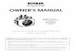 Owner's Manual - Model K582s_Manual_K582.pdfMANUAL MODEL K582 (23 hP) operating & maintenance instruc tions Congratulations - You have selected a fine four-cycle, twin cylinder, air-cooled