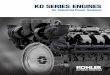 KD SERIES - KOHLER Generator Distributor in CT & NY · 2 / KD Series Engines. THE G-DRIVE ENGINE WITH THE HIGHEST POWER DENSITY. * ONLY FROM KOHLER. KOHLER ® G-Drive diesel engines
