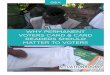 WHY PERMANENT VOTERS CARD & CARD ... - Stakeholder …stakeholderdemocracy.org/wp-content/uploads/2016/...additional external attempts at subversion, theft, and malpractice. The collection