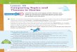 Lesson 25 Comparing Topics and Themes in Stories€¦ · Learning Target 412 Lesson 25 Comparing Topics and Themes in Stories ©Curriculum Associates, LLC Copying is not permitted