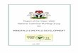 Report of the Vision 2020 National Technical Working Group OnReport of the Vision 2020 National Technical Working Group On MINERALS & METALS DEVELOPMENT ... to global relevance in