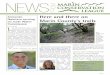 May—June 2015 Here and there on Marin County's trails · Marin County's trails Armando Quintero Armando Quintero serving on state Water Commission by Nona Dennis Marin Conservation