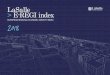 LaSalle > E-REGI index LaSalle Investment Management LaSalle E-REGI Index 2018 4 1The correlation between