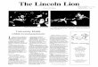 The Lincoln Lion · 2008-05-22 · The Lincoln Lion SPECIAL COLLECTIONS 1A14G5TOH HUSHC5 MEMORIAL LIBRARY Summer 1987 Edition •LINCOLN UNiVr-Sl'TV, FA 19352. Members of the Class