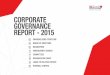 CORPORATE GOVERNANCE REPORT - 2015...the Supervisory Board of Fransabank OJSC in Belarus and member of the Board of Directors of BLC Bank SAL. He is a ... directors of the Lebanese