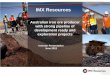 IMX Resources - ASX · IMX Resources Limited (“the Company or IMX Resources or IMX”) and its activities. All statements in this presentation, other than statements of historical