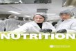 NUTRITION - Admissions · Nutrition and dietetics is an ever-changing and ever-challenging field. Dietitians, as experts in food and nutrition, help individuals, groups, families,