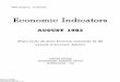 Economic Indicators: August 1983 - FRASERJOINT RESOLUTION [SJ. Res. S5] To print the monthly publication entitled "Economic Indicators" Resolved by the Senate and House of Representatives