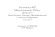 Economics 442 Macroeconomic Policy - SSCC - Homemchinn/e442_misalignment20170325.pdf · Economics 442 Macroeconomic Policy Spring 2017 Guest Lecture: Currency Manipulation and Currency