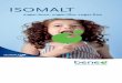 ISOMALT - BENEOnews€¦ · ISOMALT has a very low glycemic index of 2 (±1). The reference substance glucose has a glycemic index of 100 and sugar has a value of 68. What does ”low