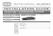 Installation Manual - F30 Subwoofer v1016 · 17. SUBWOOFER INSTALLATION Locate the IASW10T4 Subwoofer, Subwoofer Enclosure, Subwoofer Hardware Kit, and Speaker Grille. 18. MOUNT THE