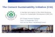 The Cement Sustainability Initiative (CSI) 2019-11-27آ  1 The Cement Sustainability Initiative (CSI)