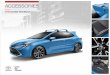 2019 Corolla Hatchback - Toyota...•wo rear liners to help provide more complete coverageT •esistant backing and driver-side quarter-turn fasteners help keep Skid-r the liners in