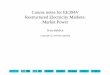 Course notes for EE394V Restructured Electricity Markets ...users.ece.utexas.edu/...market_power/Empirical.pdf · 3 Empirical studies of market power • This material is based on:
