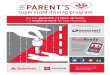 e th PARENT’S supervised driving program · 2019-03-06 · A message to parents... Dear Parents and Guardians, Thank you for choosing The Parents’ Supervised Driving Program