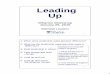 Wharton Workshop, Leading Up, January 26, 2016 · The leadership checklist includes strengthening leadership in oneself and others, taking charge and leading change, and leading up