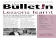 resources † know-how † finances † funding † …...Bullet nthe Summer 2010 The National Resource Centre for Supplementary Education Issue 15 resources † know-how † finances