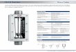 7610 models feature fully enclosed, 127 mm scale ...€¦ · Certified Calibrations Conform to ISA RP 16.6 Scales Any volumetric unit FLOATS Options for rotameter float materials