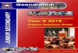 Goondiwindi · 2019-12-05 · The Australian Curriculum is taught at Goondiwindi State High School for year 7‐10 in the areas of English, Maths, Geography, History, Science and