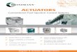 LEA Actuators 010414 e - Deutsche Messe AGdonar.messe.de/.../heinzmann-actuators-eng-476590.pdf · 2017-02-01 · 6 StG 64 / StG 90 These powerful actuators are proven on industrial