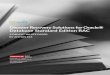Disaster Recovery Solutions for Oracle® Database Standard ... Rec… · Dbvisit Standby provides a proven, reliable and cost-effective solution for disaster recovery for Oracle Standard