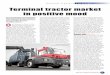 Terminal tractor market in positive mood · terminal tractor to purchase was driven by drivers’ ergonomics in the cabin.With over 8 hours spent in a terminal tractor it was obvious
