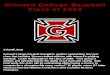 Grinnell College Baseball Class of 2020 - Amazon S3 · 2016-08-17 · Grinnell College Baseball. Class of 2020. Grinnell, Iowa. Grinnell College baseball brought in another outstanding