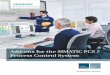 Add-ons for the SIMATIC PCS 7 Process Control System - Industrial Automation · 2015-09-28 · (TIA), the SIMATIC PCS 7 process control system is integrated seamlessly in a comprehensive