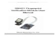 SM-621 FINGERPRINT VERIFICATION MODULE USER MANUALsp.fza.ir/uploads/AVR/sensor/SM621.pdf · 2015-11-13 · (Miaxis also provides SDK based on both PC and MCU51 to facilitate users