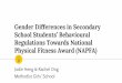 Physical Fitness Award (NAPFA) Regulations Towards ... · The National Physical Fitness Award (NAPFA); is a mandated test assesses the overall fitness understand the importance of
