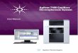 Agilent 7100 Capillary Electrophoresis System...“Capillary Electrochromatography, CEC” on page 169 † How to maintain the Agilent CE System Chapter “Maintenance” on page 209