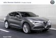 Alfa Romeo Stelvio: Product Guide...Alfa Romeo Ireland reserves the right to alter pricing and specification without notice. Delivery & Related harges Extra ‐ please contact your