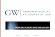 GW GARFUNKEL WILD, P.C. ATTORNEYS AT LAW...GW GARFUNKEL WILD, P.C. A T T O R N E Y S A T L A W GW © 2019 GARFUNKEL WILD, P.C. Compliance and Ethics Programs – Phase III Federal