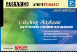 Labeling Playbook - Weber Packaging SolutionsLabeling Playbook INTRODUCTION 8 / 71 RETUR ONTENTS We’ve divided this playbook into three sections: Design, Development and Equipment