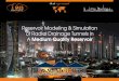 Reservoir Modeling & Simulation of Radial Drainage Tunnels in A Medium Quality Reservoir · 2019-04-02 · Reservoir Modeling & Simulation of Radial Drainage Tunnels in A Medium Quality