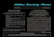 Aldus Society Notesaldussociety.com/wp-content/uploads/2018/01/2018-winter.pdf · 2018-01-09 · Aldus Society Notes Winter 2018 Volume 18, No. 1 Aldus Society Meetings Regular meetings