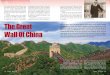 The Great - ZMAN Magazine Z-4-The Great Wall Of China.pdfآ  The Great Wall Of China The Great Wall is