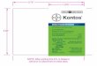 GROUP 23 INSECTICIDE Kontos · 2019-07-10 · 2 3.75” 1.875” 3.00” NOTE: After printing this ETL is folded in half prior to attachment to base label. For MEDICAL and TRANSPORTATION