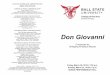 Don Giovanni · 2019-03-29 · There is no doubt that Don Giovanni is about something. It’s been written about by the likes of Shaw and Kierkegaard, its music has made it into a