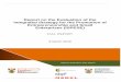 Report on the Evaluation of the Integrated Strategy for the … · 2019-07-12 · Evaluation of the ISPESE 9 March 2018 DPME/DSBD 1 This report has been independently prepared by