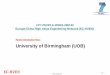 Partner Introduction Pack: University of Birmingham (UOB) · 2019-02-12 · Partner Introduction EC-HVEN - 4 - The Birmingham Business School (BBS) •The oldest Business School in