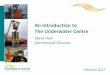 An Introduction to The Underwater Centre...An Introduction to The Underwater Centre Steve Ham Commercial Director February 2017 Today •Wh ... Services •Diver Training ‒Air Diving