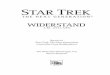 STAR TREK · Based on Star Trek: The Next Generation created by Gene Roddenberry Ins Deutsche übertragen von Bernd Perplies ® STAR TREK THE NEXT GENERATION WIDERSTAND